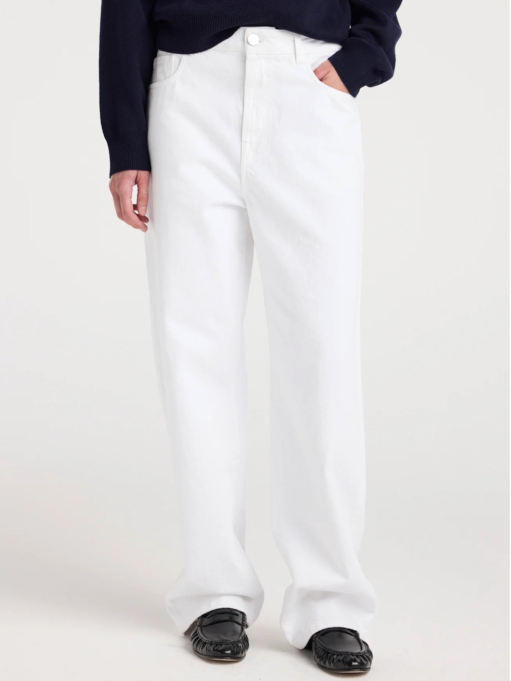 Rohe Bruun Signature Baggy Denim Optic White NEW